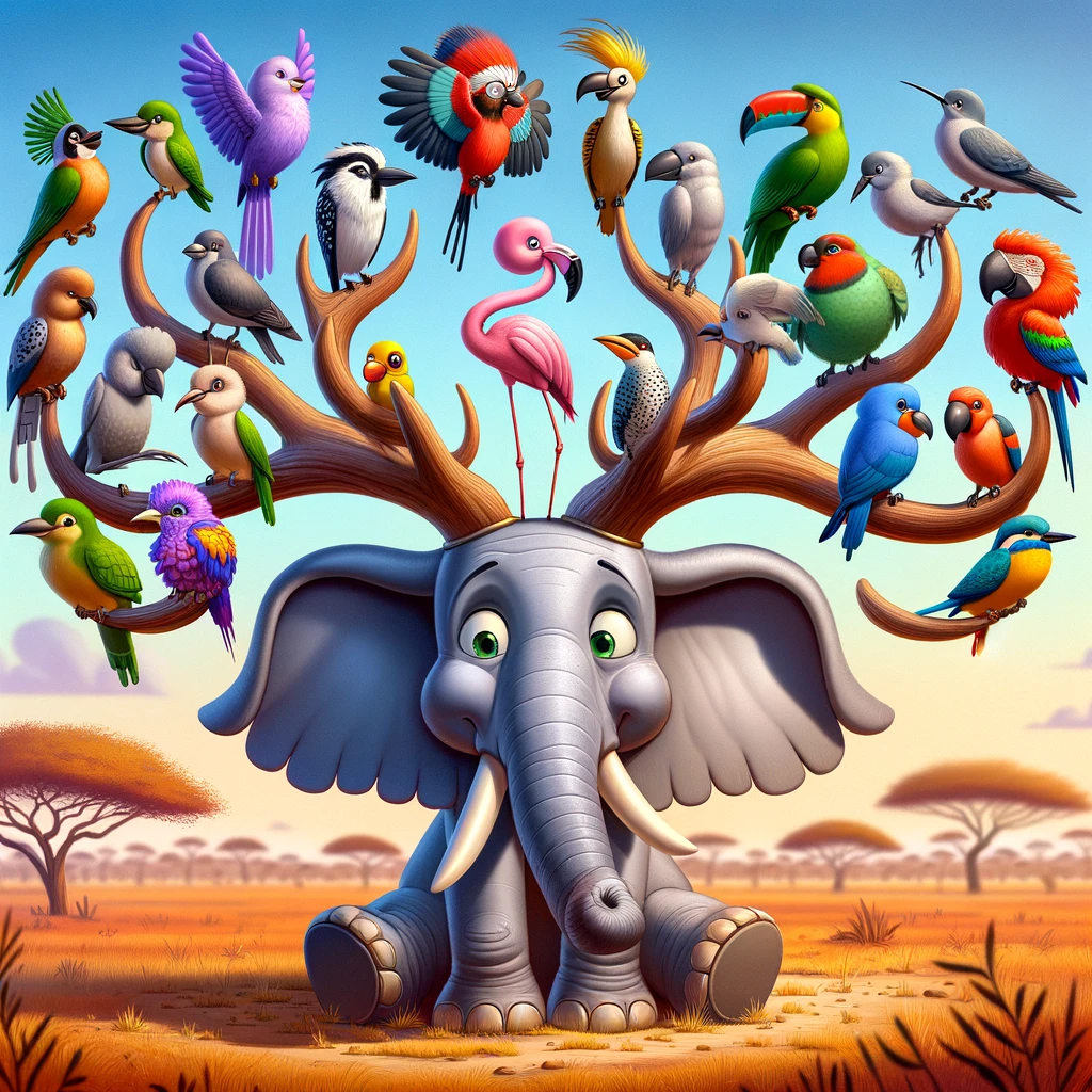 Promotional image of Lonely Elephant Game